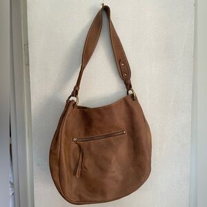 Roots Genuine Leather Shoulder Bag